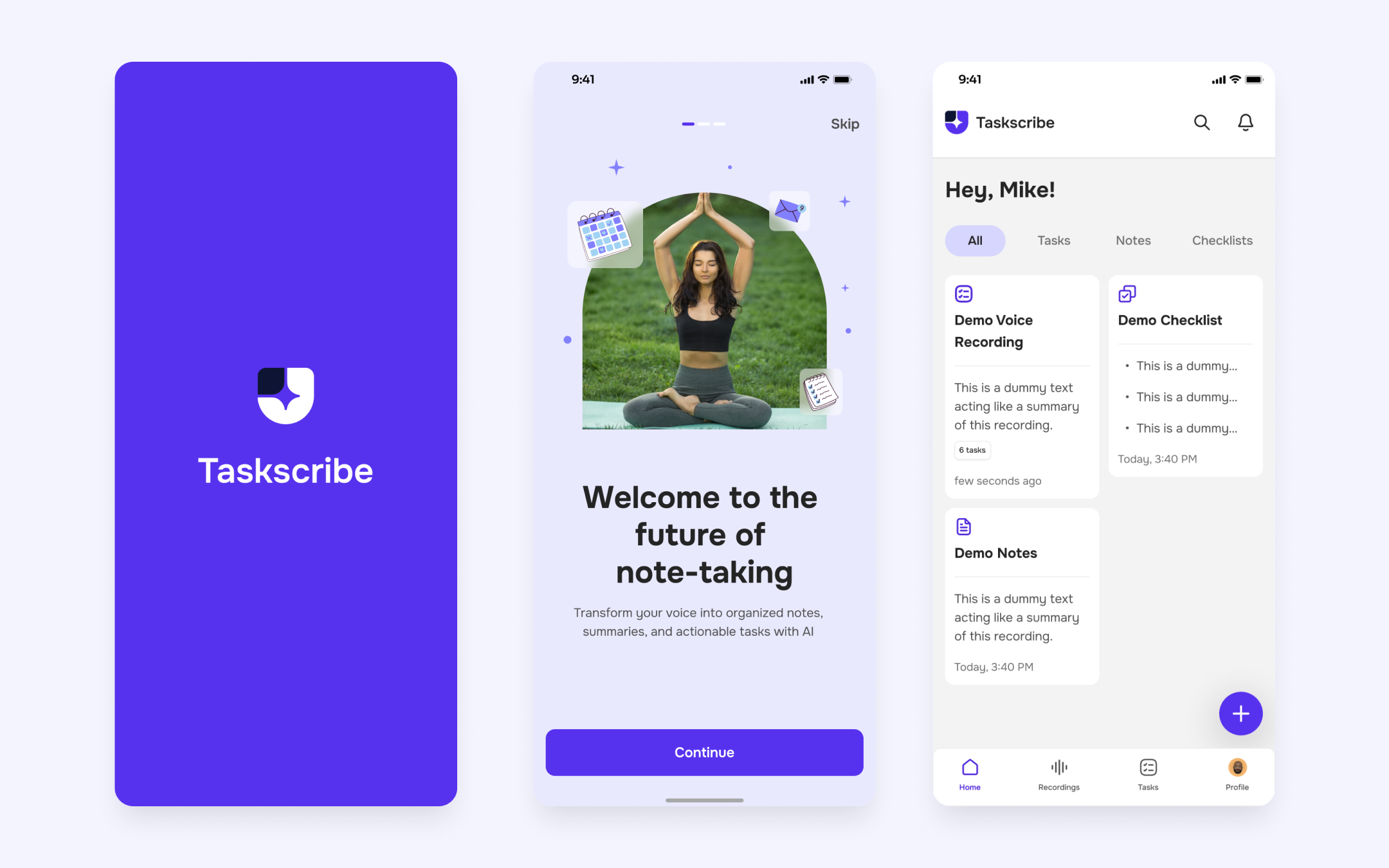 Taskscribe